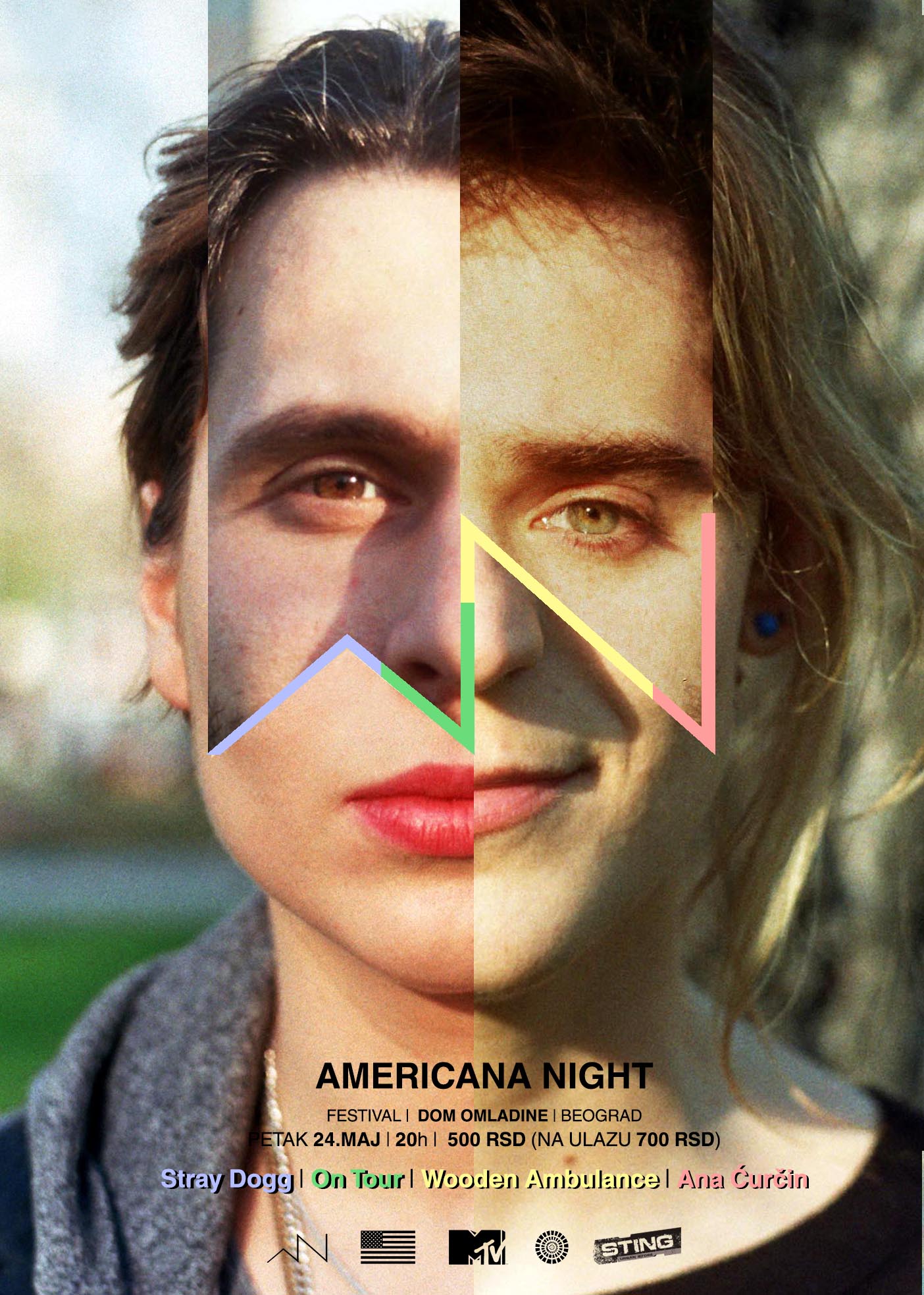 Americana Night plakat