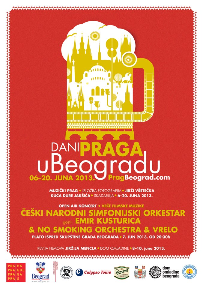 Dani Praga u Beogradu plakat