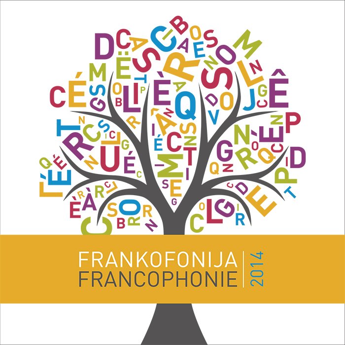 Logo Frankofonija 2014