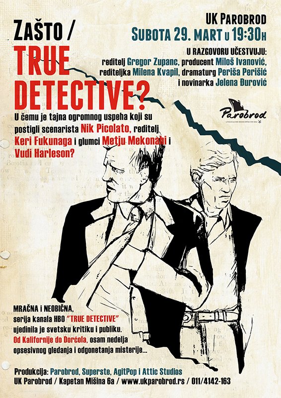 Zasto True detective plakat