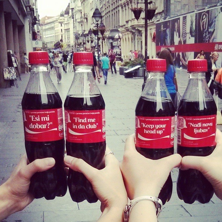 Coca Cola i pesma prenose tvoju poruku