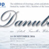 Plakat Dunav umetnik putnik svedokVer14