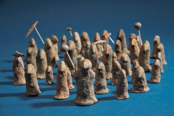 Grupni nalaz 44 figurine 2008. Foto Vladimir Popovic