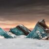 Ledeni bregovi u zamrznutoj vodi na Svalbardu, autor: Marko Gajoti iz Italije