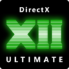 DX12 logo digital usedon light background