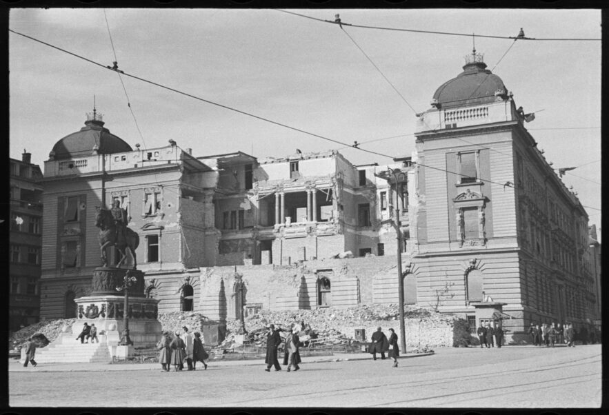 Beograd u danima neposredno posle oslobođenja oktobar 1944 nepoznati autor