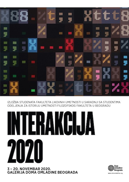 interakcija 2020 Plakat