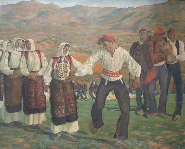 Kninsko narodno kolo 1928 Etnografski muzej u Beogradu