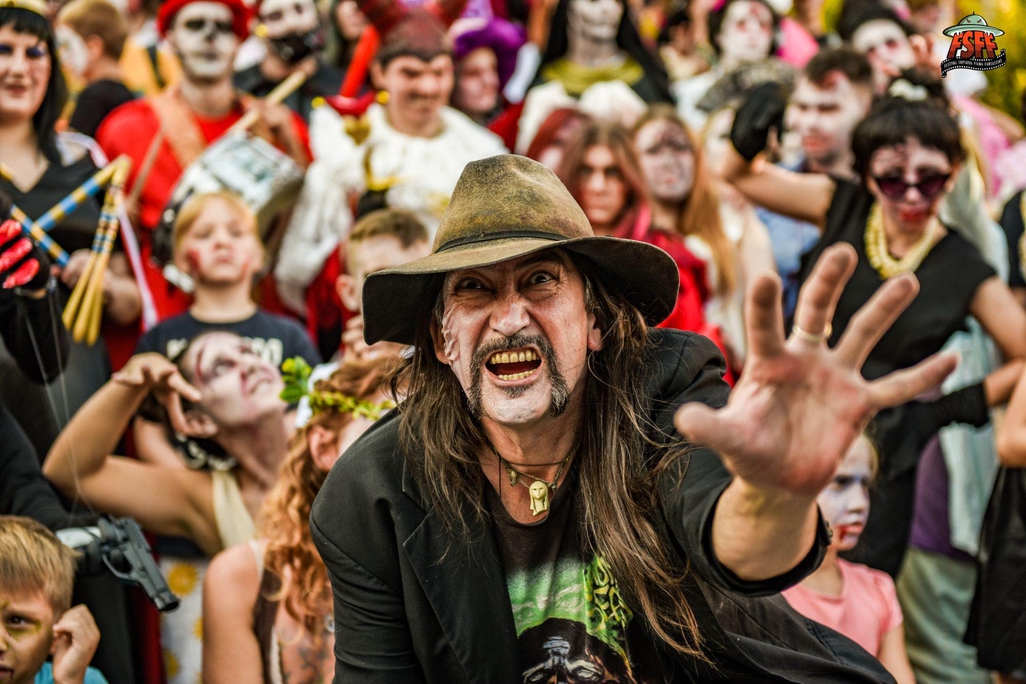Reditelj Ricard Stenli na 10. Zombie Walk foto Daniela Radojkovic